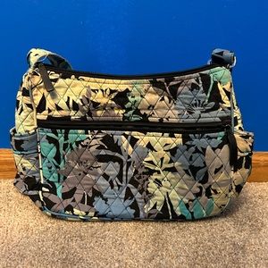 Vera Bradley Blue Tropical Purse Crossbody Bag